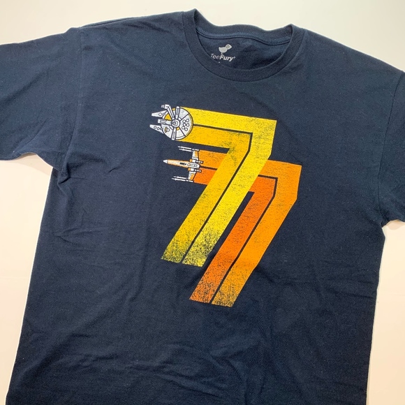 TeeFury Other - Star Wars Retro "77" T-Shirt Large